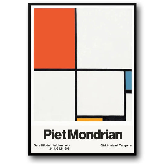 Piet Mondrian | Composition No. III | Abstract Geometric Design
