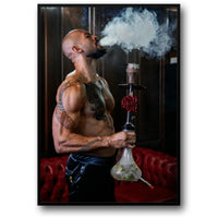 ANDREW TATE RELAXING WITH HOOKAH