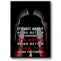IT'S ABOUT BEING BETTER