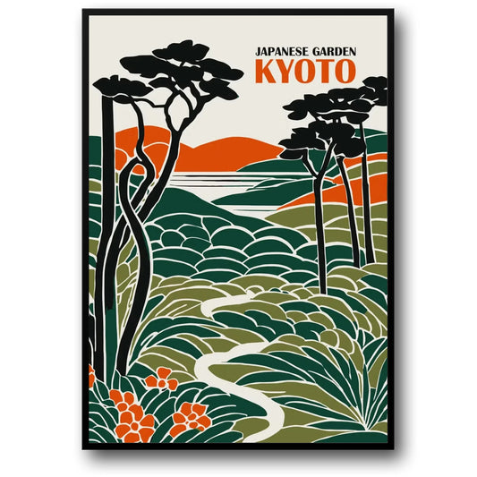 Japanese Garden | Kyoto Landscape | Tranquil Nature