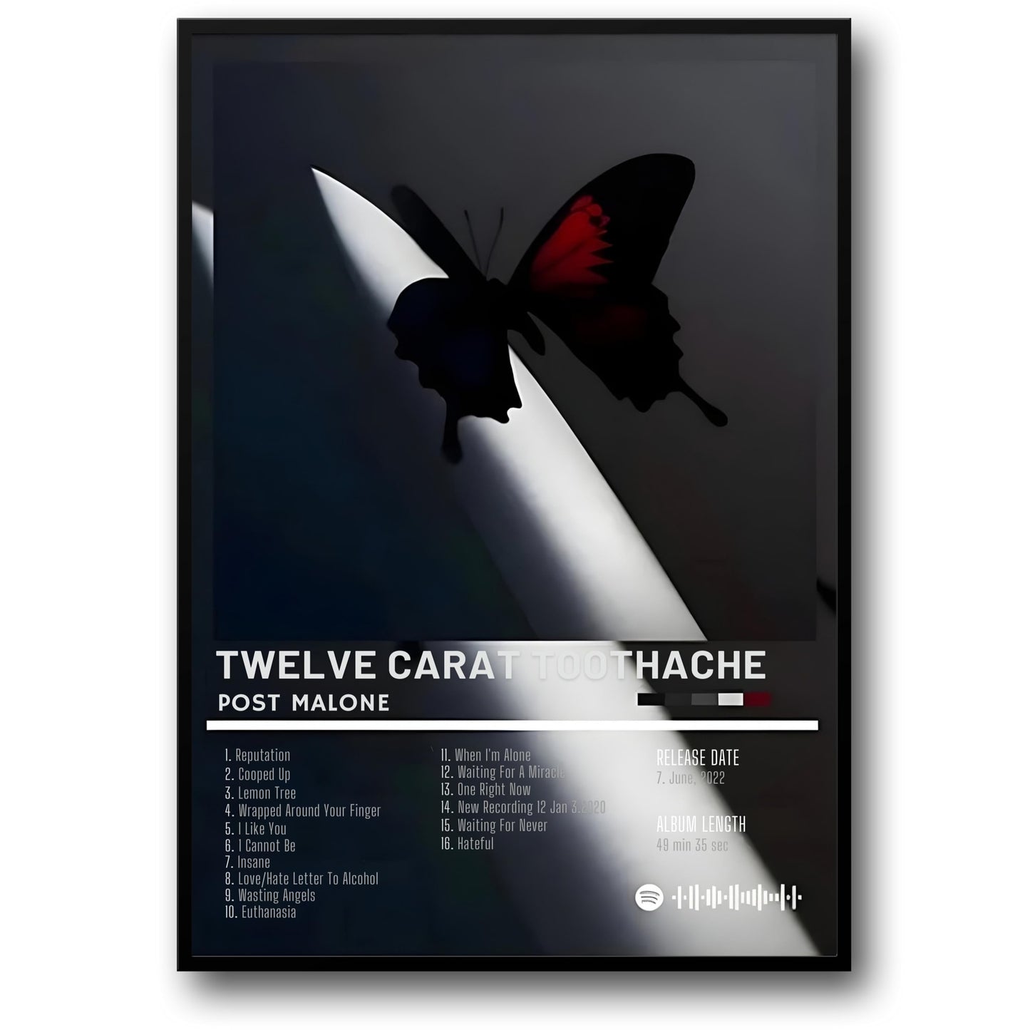Twelve Carat Toothache | Post Malone | Iconic Album Art
