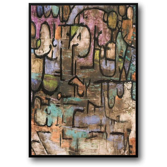 Paul Klee | After The Flood | Abstract Graphic Art