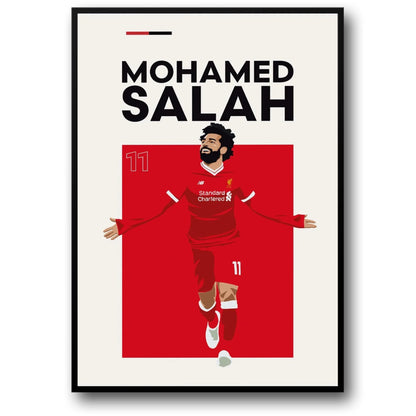 Mohamed Salah | Football Star Artwork