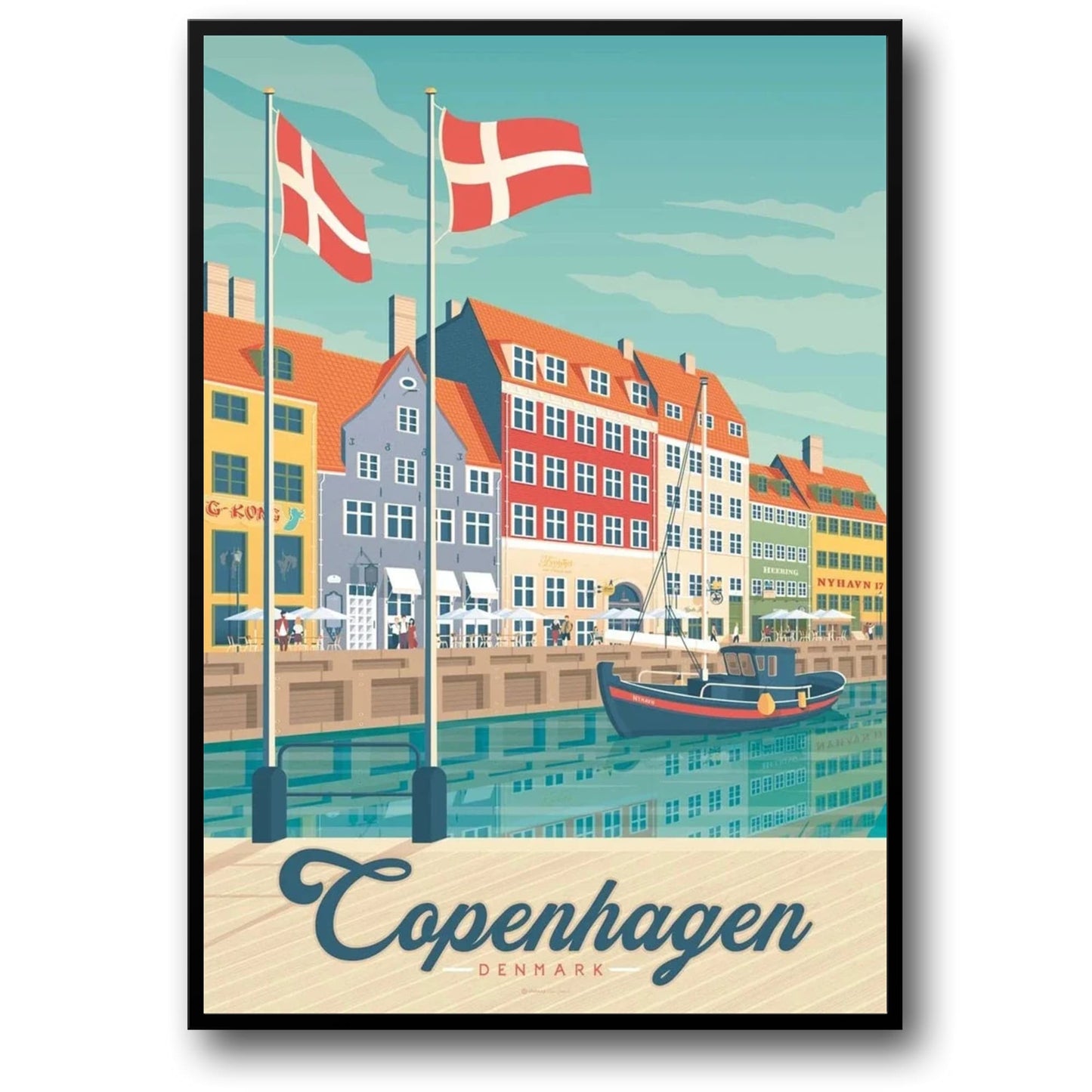 Copenhagen Cityscape | Scenic Travel Photography