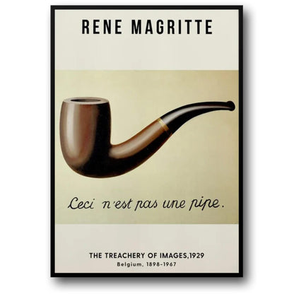 Rene Magritte | The Treachery of Images | Surrealist Art