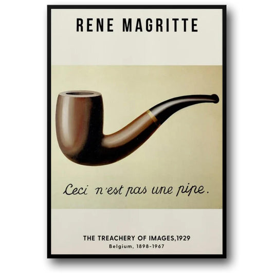 Rene Magritte | The Treachery of Images | Surrealist Art