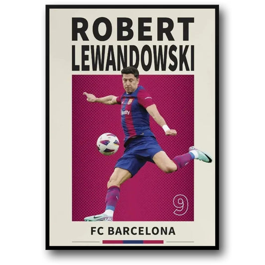 Robert Lewandowski | Soccer Legend Poster