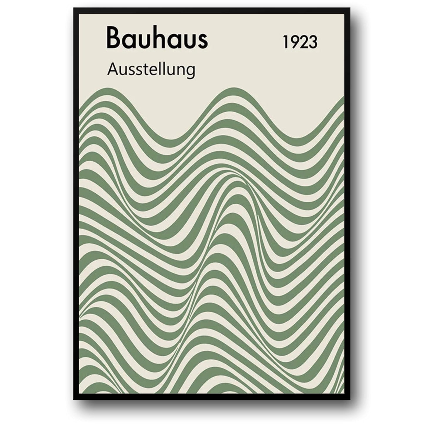 Bauhaus Exhibition 1923 | Art Deco Poster | Vintage Design | Minimalist Wall Decor | Modern Art Print | Home Decoration