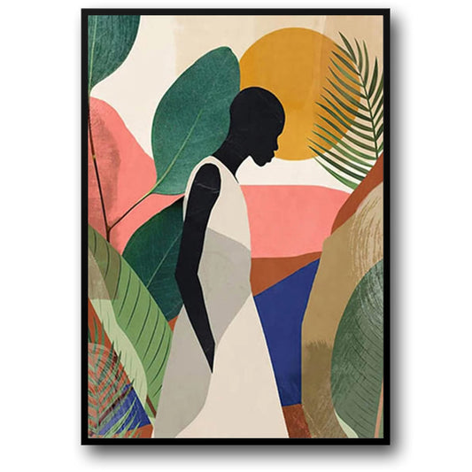 Faces of the Soul | Abstract Art Poster | Home Decor | Wall Artwork | Visual Decoration | Soulful Design | Gift Idea | Interior Decor