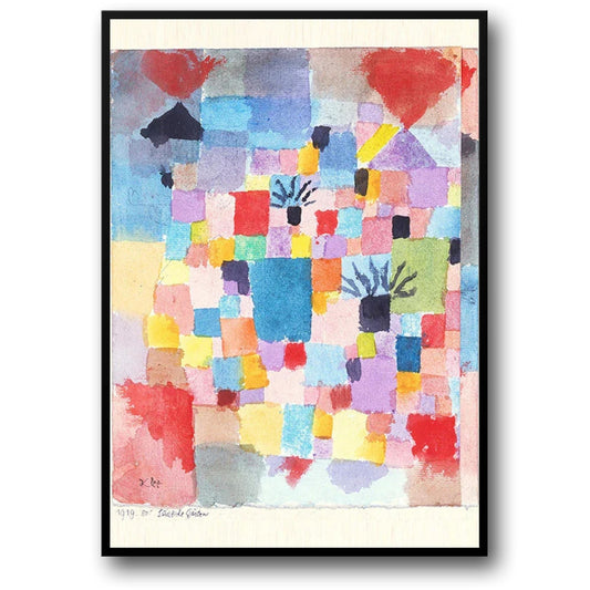 Paul Klee Southern Gardens | Abstract Modern Art