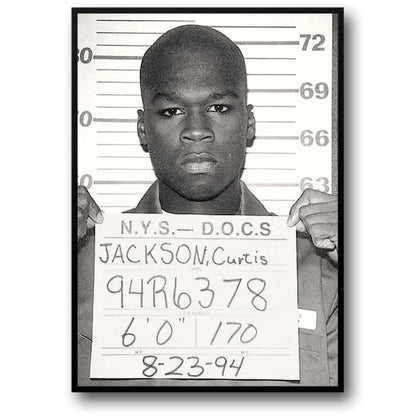50 Cent Mugshot | Iconic Hip Hop