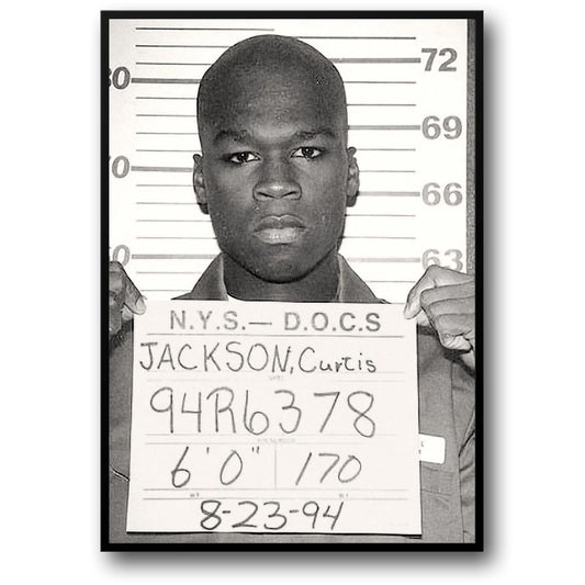 50 Cent Mugshot | Iconic Hip Hop