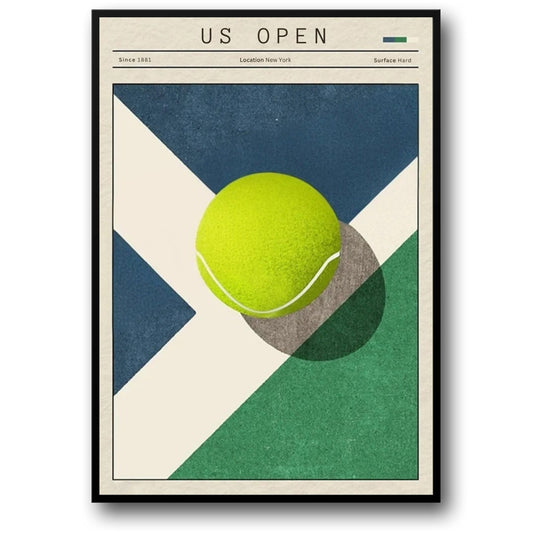 US Open | Abstract Pop Art Tennis