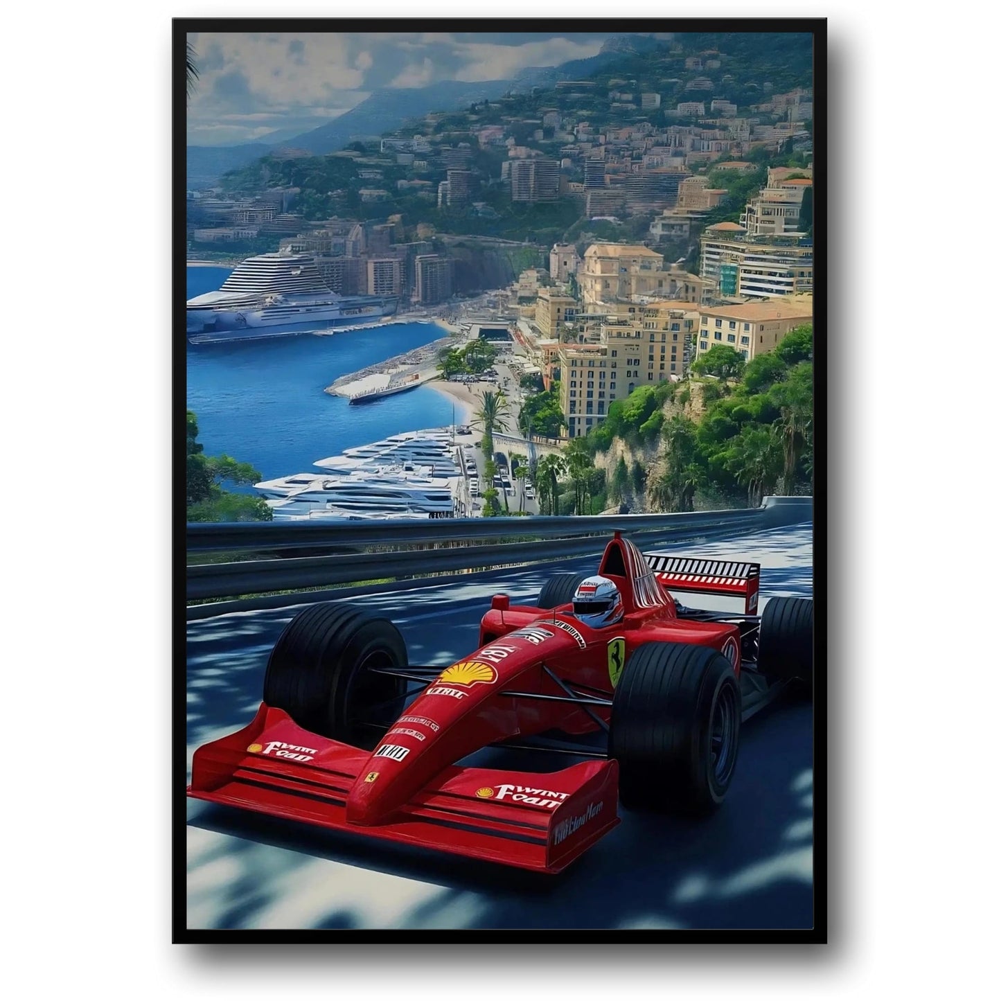 Monaco F1 | Vintage Grand Prix | Ferrari F310B | Michael Schumacher