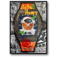 GRAFFITI CLOCK