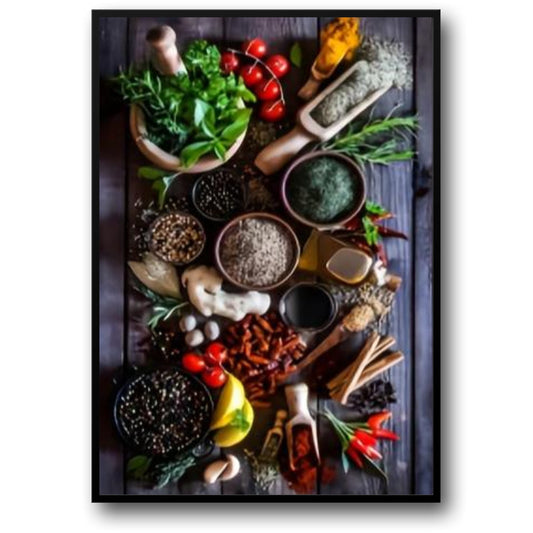 Vintage Kitchen | Hot Spices