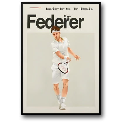Roger Federer | Modern Tennis Art