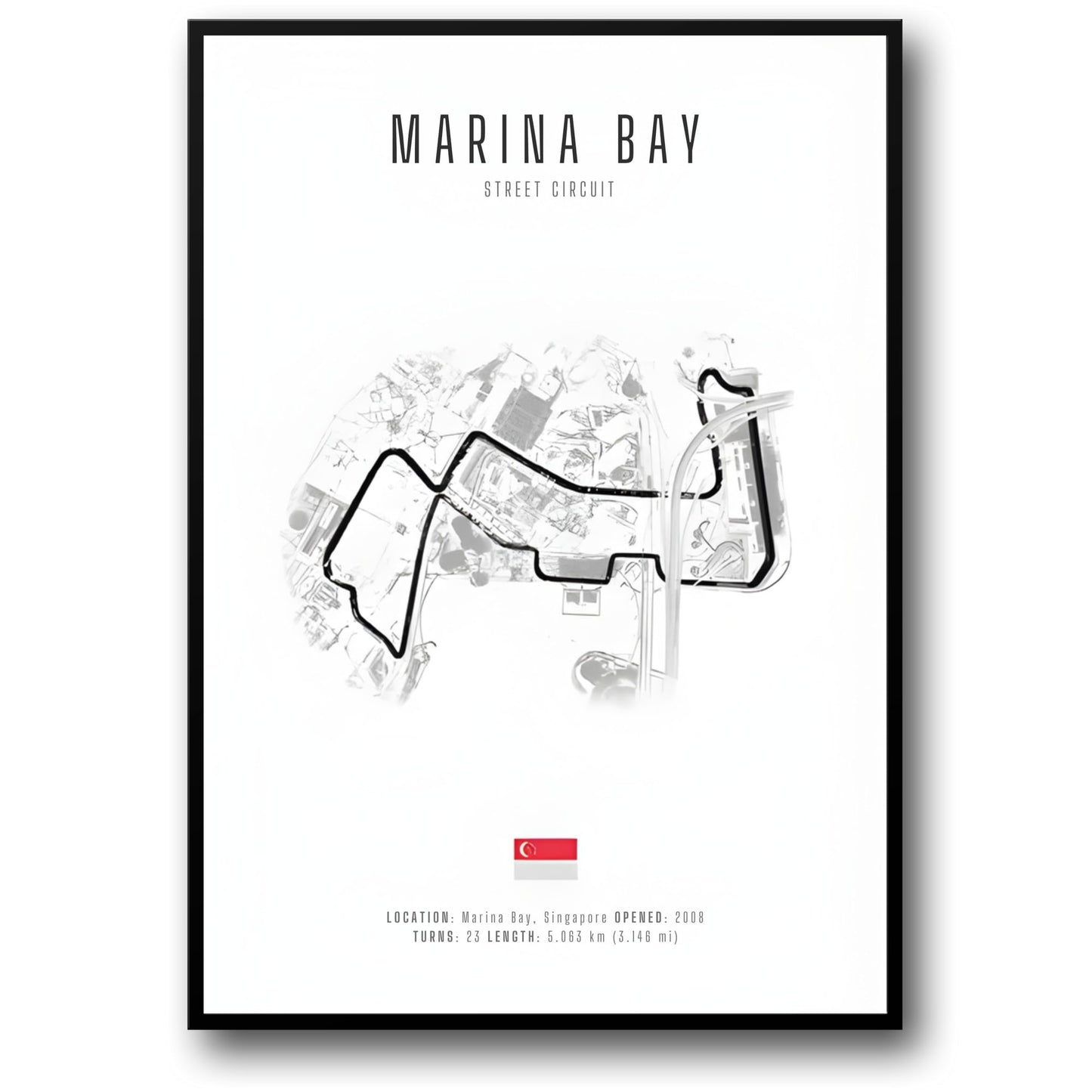 Marina Bay | F1 Circuit Track Layout