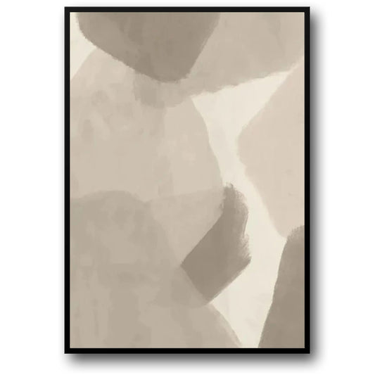 Abstract Minimalism Poster | Geometric Art Print | Modern Home Decor | Contemporary Wall Art | Aesthetic Design | Neutral Colors | Large Abstract Poster | Living Room & Office Decor