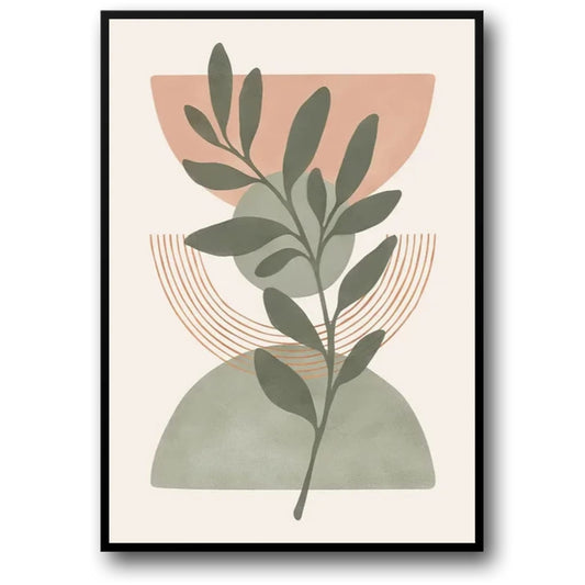 Flora in Focus | Botanical Art Print Poster | Home Decor Wall Art | Nature-Inspired Artwork | Garden-Themed Poster