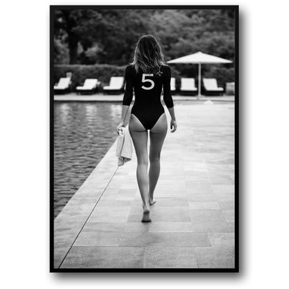 Swimwear Model Poster