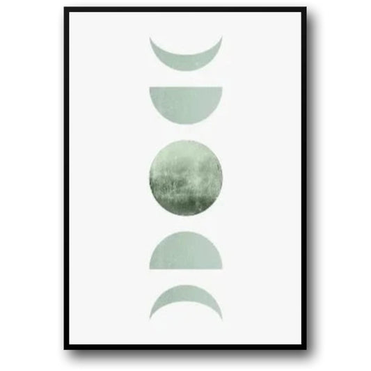 Harmonic Green Botanicals | Modern Nature Art