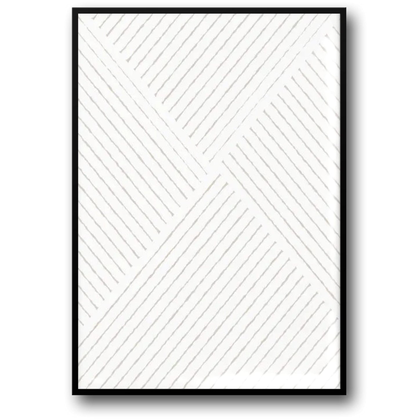 Abstract Textured Symmetry | Modern Wall Art Poster | Home Decor Print | Visual Artwork for Living Room or Office | Artwork in Soft Tones