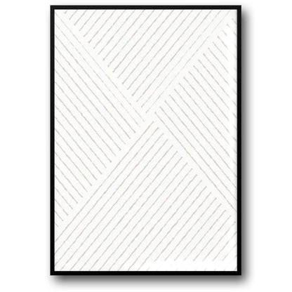 Abstract Textured Symmetry | Modern Wall Art Poster | Home Decor Print | Visual Artwork for Living Room or Office | Artwork in Soft Tones