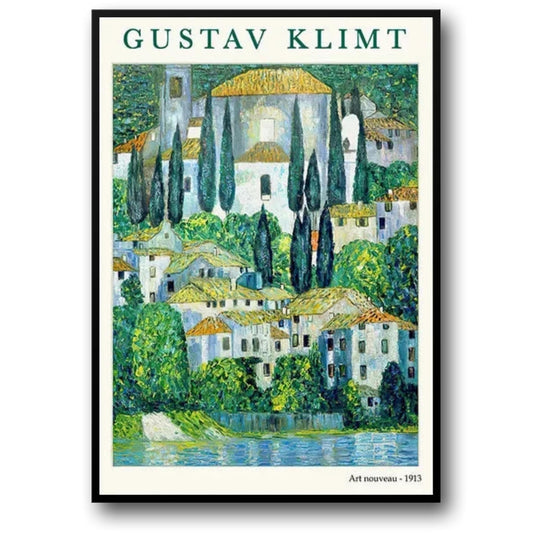 Gustav Klimt | Church in Cassone | Iconic Landscape