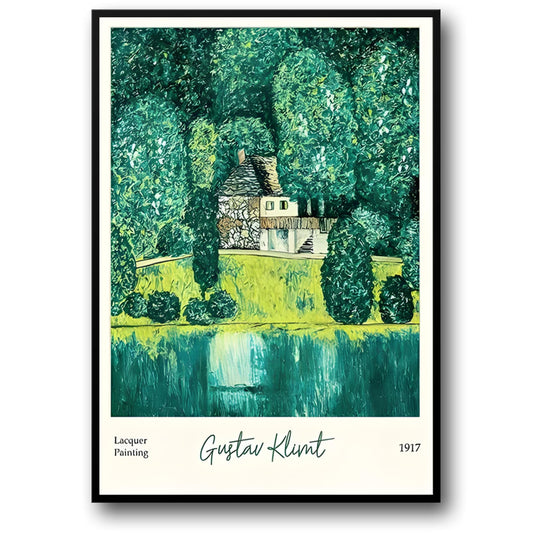 Klimt Garden Trees | Decorative Artwork