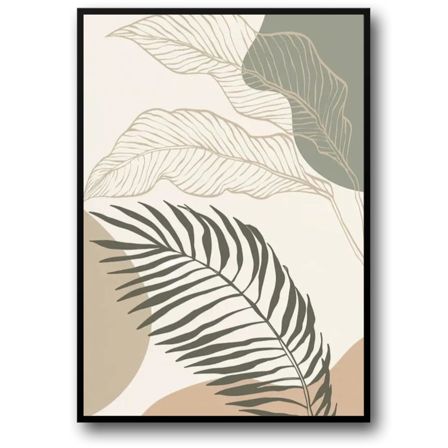 Shapes of Nature Poster | Nature Artwork | Home Wall Decor | Botanical Wall Art | Scenic Prints | Visual Artwork Decor