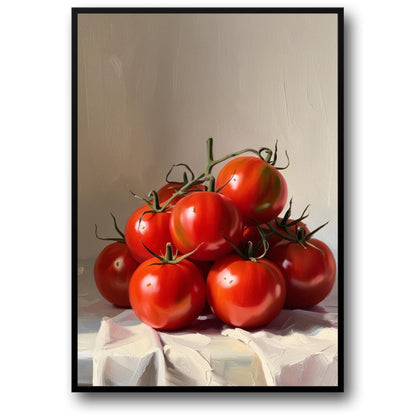 Fresh Tomatoes | Colorful Botanical Kitchen Art