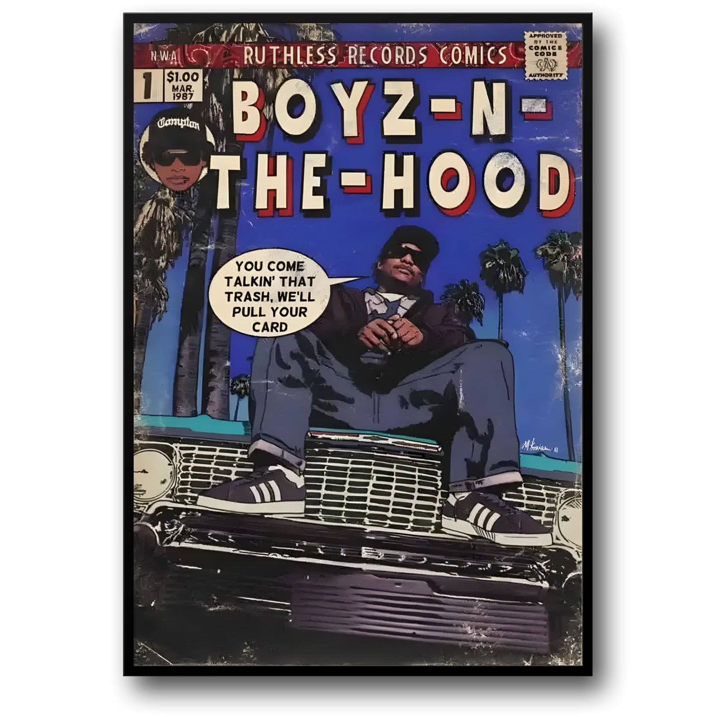 Boyz N The Hood | Music Comic Art
