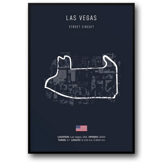Las Vegas F1 | Circuit Track Layout