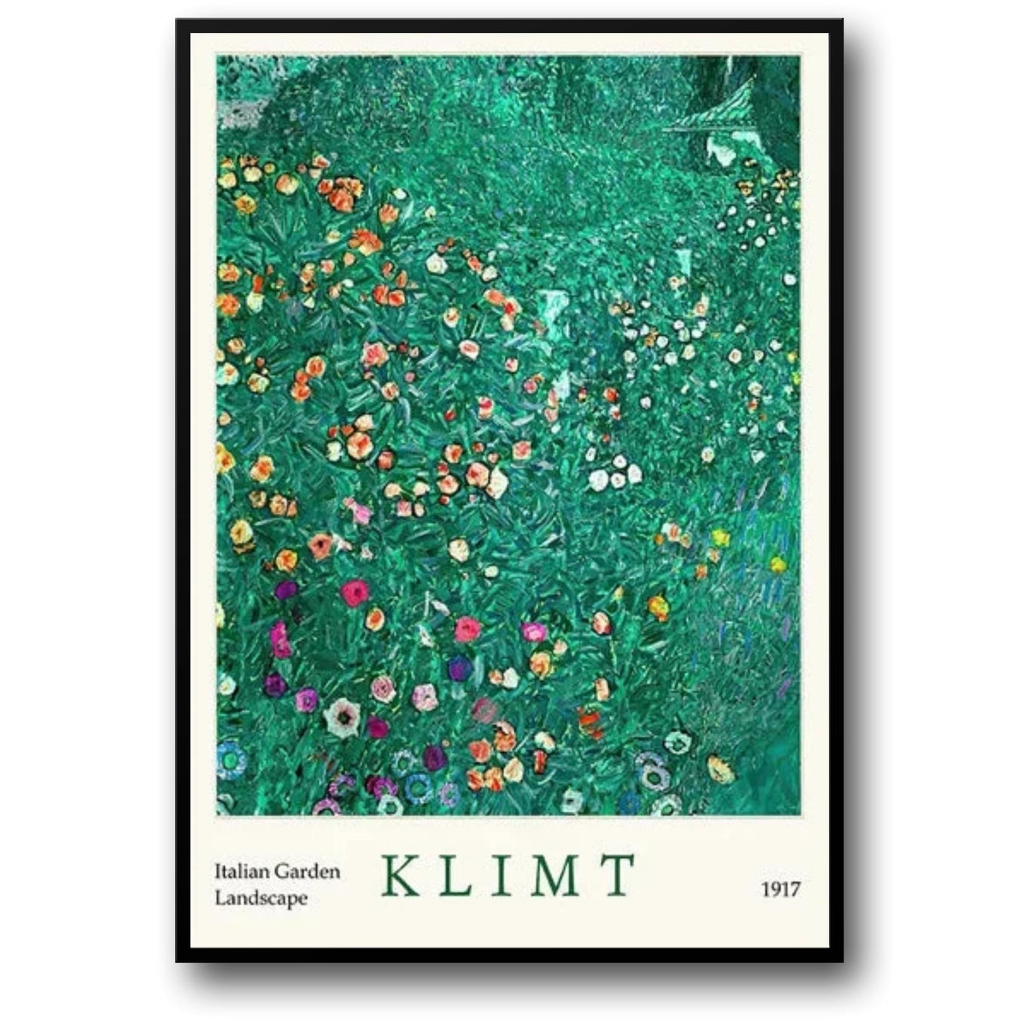 Gustav Klimt | Italian Garden | Art Nouveau
