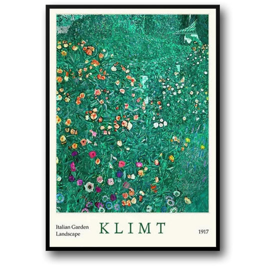 Gustav Klimt | Italian Garden | Art Nouveau