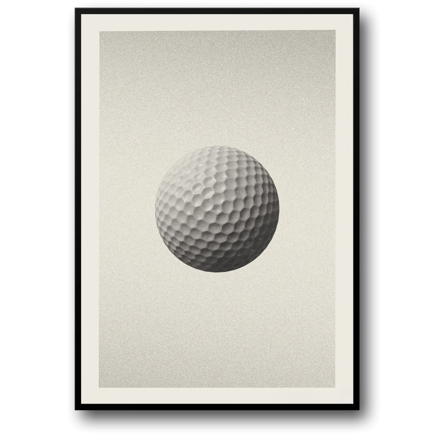 Golf Ball Poster | Celebrating Iconic Golf Legends | Dynamic Artwork of Skill, Passion, and Legacy