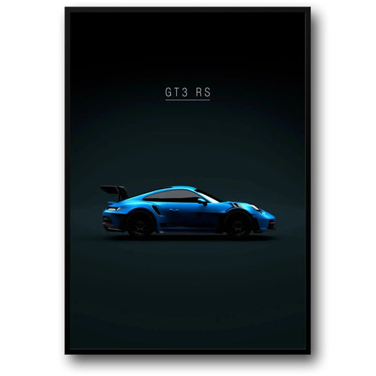 Porsche GT3 RS | Iconic Blue Sports Car