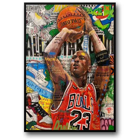 Michael Jordan | Chicago Bulls Graffiti Art