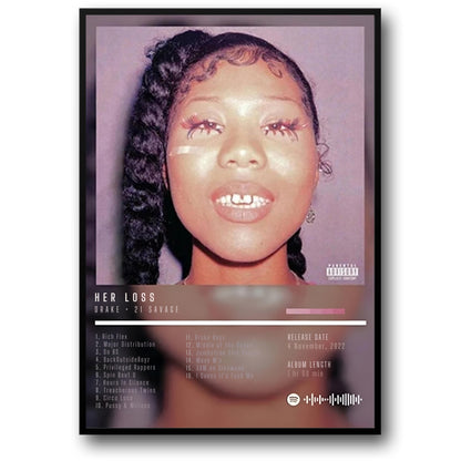 HER LOSS ALBUM ART
