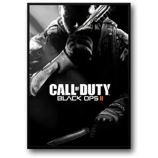 Black ops 2 - Call of Duty Game Poster Decorative Pictures for Living Room Decor Decorative Prints Wall Painting on Canvas Wall Art Posters