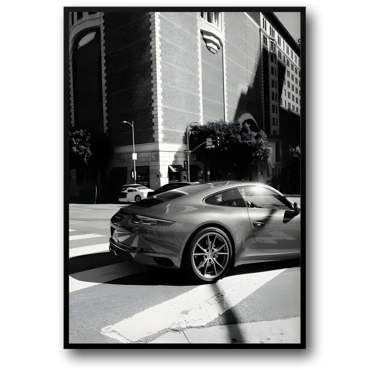 California | Porsche 992 | Silhouettes & Skylines