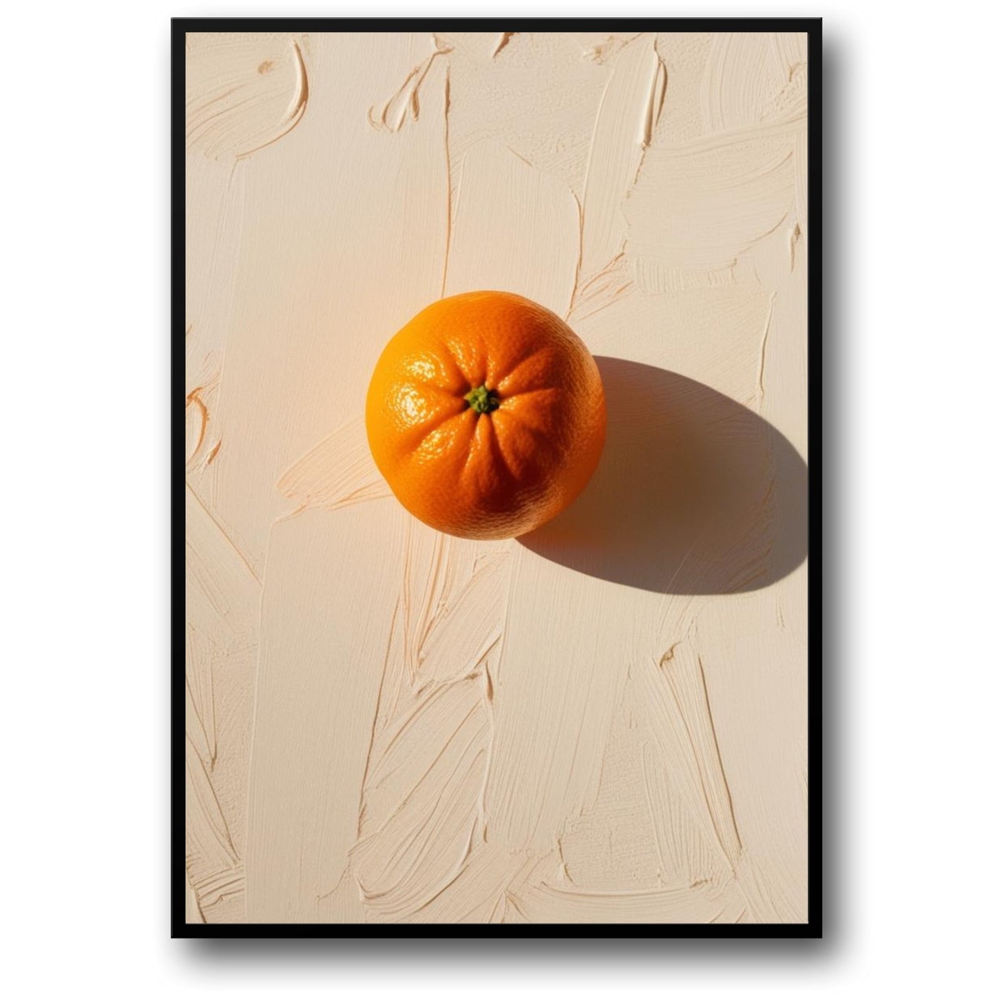Orange Art | Vibrant Fruit Illustration