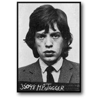 MICK JAGGER MUGSHOT