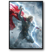 Thor Lightning | MCU Movie Poster