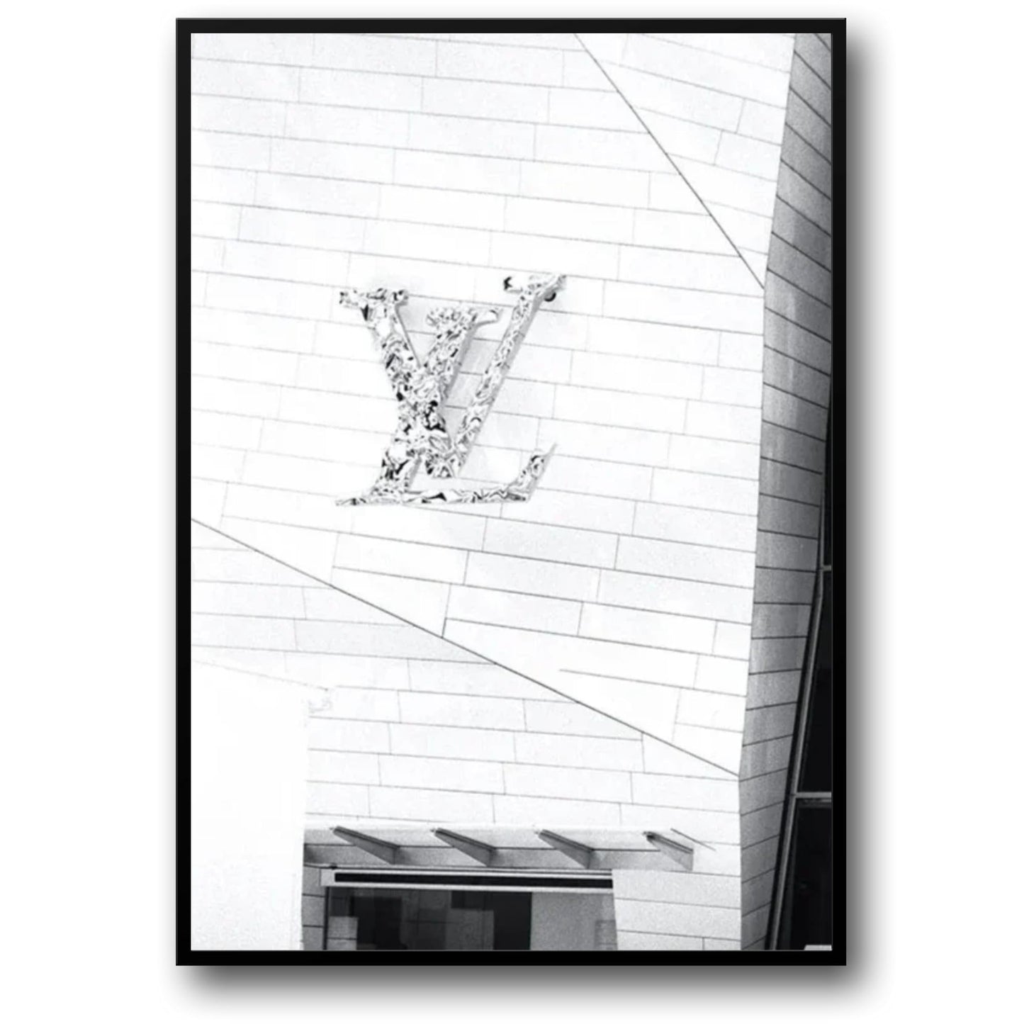 Luxury Diamond Louis Vuitton | Designer Fashion Art
