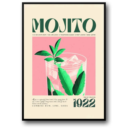 Mojito Recipe | Retro Vintage Style