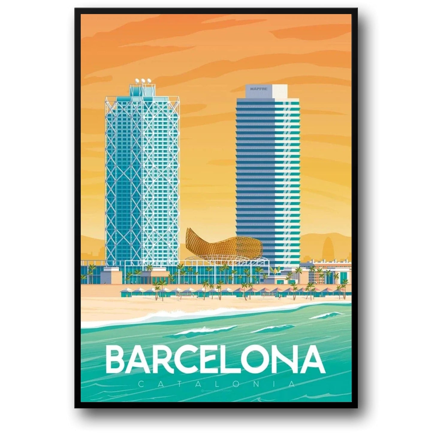 Barcelona Beach | Scenic Spanish Coastline