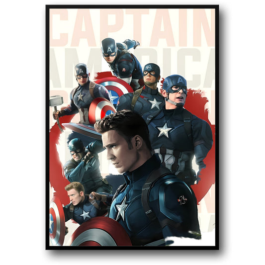 Steve Rogers | Chris Evans | MCU | Movie Poster