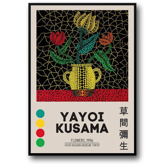 Yayoi Kusama | Flowerpot Design | Contemporary Flowers